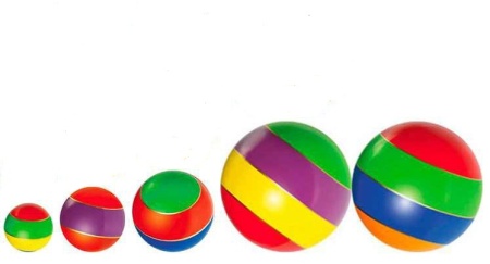 Купить Мячи резиновые (комплект из 5 мячей различного диаметра) в Миассе 